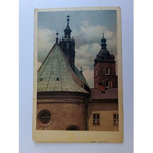 POSTCARD KRAKOW KRAKAU, PRESBYTERY OF ST BARBARA CHURCH GG
