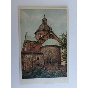 POCZTÓWKA KRAKÓW KRAKAU, KOŚCIÓŁ ŚW PIOTRA I PAWŁA OD WSCHODU, GG