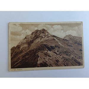 POCZTÓWKA TATRY, GIEWONT, PRZEDWOJENNA 1920 R