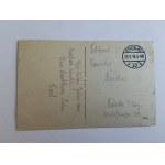 POCZTÓWKA WROCŁAW, BRESLAU, RATUSZ, PRZEDWOJENNA, 1916 R, ZNACZEK, STEMPEL