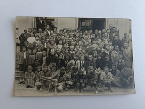 PHOTO WIELICZKA, SCHOOL, CHILDREN 1954