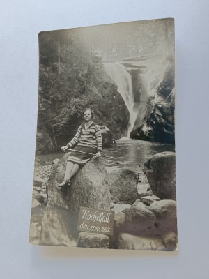 FOTO PIECHOWICE, SZKLARKA KOCHELFALL, ŽENA, PREDVOJNOVÝ ROK 1927