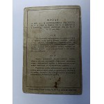 DOWÓD OSOBISTY POWIAT GOSTYNIN ROK 1936