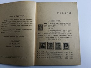 KATALÓG POŠTOVÝCH ZNÁMOK POĽSKO, LITVA GDAŃSK GENERAL GUBERNIA 1941, MARIAN TUSZYŃSKI