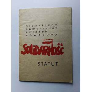 NSZZ SOLIDARNOŚC STATUT, 1980