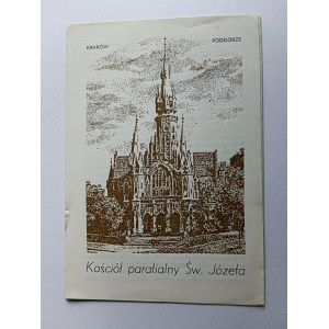 ULOTKA KOŚCIÓŁ PARAFIALNY ŚW. JÓZEFA, KRAKÓW PODGÓRZE