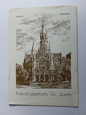 LEAFLET PARISH CHURCH OF ST. JOZEF, KRAKÓW PODGÓRZE