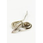 Imago artis silver pendant with jasper