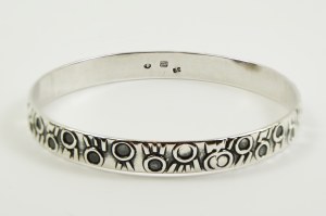 Silver bracelet circle Rytosztuk