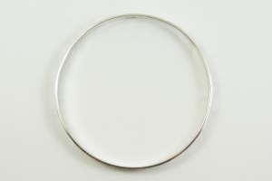 Silber Kreis Armband, Ziegen, Rytosztuka
