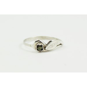 Resovia-Ring aus Feinsilber