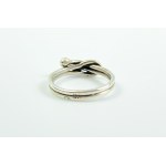 Fine silver ring by Rytosztuk