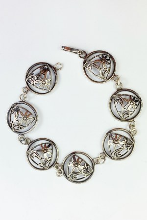 Silver Edelweiss Bracelet Warmet