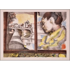 ATTARDI UGO Sori 1923 - Roma 2006 "Senza titolo"