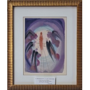 DALI' SALVADOR Spagna 1904 - 1989 "L'apparizione di San Giacomo"