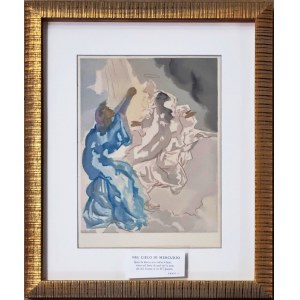 DALI' SALVADOR Spain 1904 - 1989 "In the Sky of Mercury"