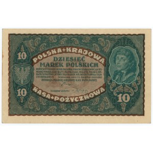 10 poľských mariek 1919 - II séria BL