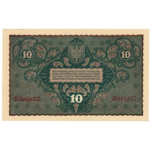 10 marks polonais 1919 - II Série CZ