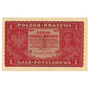 1 marka polska 1919 - I Serja FU