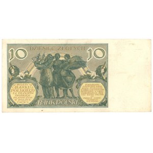 10 zlotých 1929 - séria GJ.