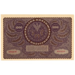 1.000 marek polskich 1919 - II Serja W