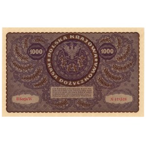 1,000 Polish marks 1919 - II Series W