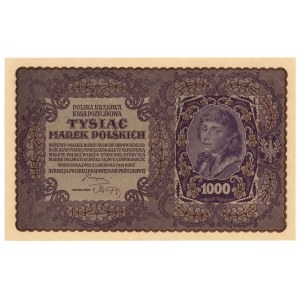 1,000 Polish marks 1919 - II Series W