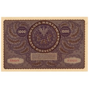 1,000 Polish marks 1919 - II Series W