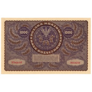 1,000 Polish marks 1919 - II Series AE