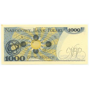 1,000 zloty 1982 - DY series