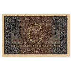 5.000 marek polskich 1920 - III Serja H