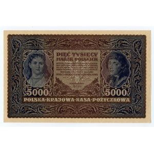 5.000 marek polskich 1920 - III Serja G