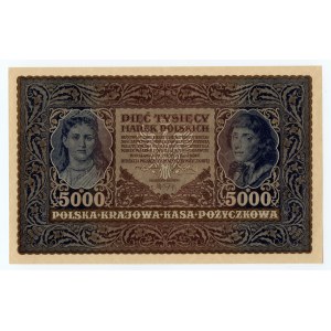 5.000 marek polskich 1920 - III Serja G