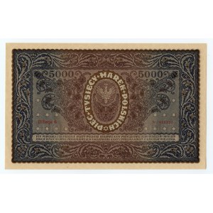 5.000 marek polskich 1920 - III Serja G