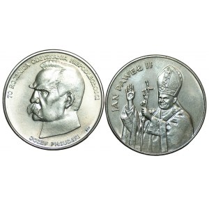 10,000 and 50,000 zloty (1987-1988) - set of 2 coins