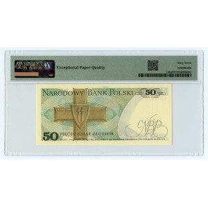 50 złotych 1975 - seria BN - PMG 67 EPQ