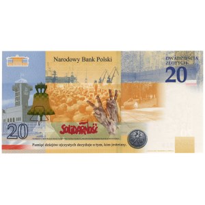 20 zlotých 2021 - Lech Kaczyński LK 0028328