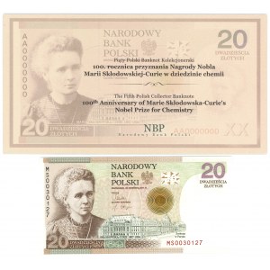 20 złotych 2011 - Maria Skłodowska-Curie MS 0030127