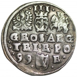 Zygmunt III Waza (1587-1632) - Trojak koronny 1599 - Bydgoszcz