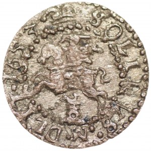 Jan II Kazimierz (1648-1668) - Szeląg litewski boratynka 1653 - Wilno