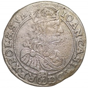 Jan II Kazimierz (1648-1668) - Szóstak koronny 1667 - Bydgoszcz