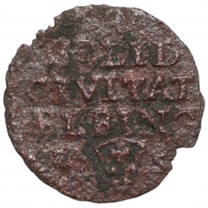 August III Sas (1733-1763) - Szeląg elbląski 1763 - Elbląg
