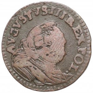 August III Sas (1733-1763) - Grosz koronny 1755 - H Gubin