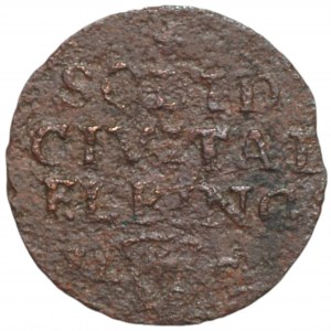 August III Sas (1733-1763) - Szeląg elbląski 1763 - Elbląg