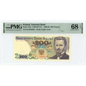 200 or 1988 - série EL - PMG 68 EPQ