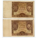 2-100 złotych 1930-1936 - zestaw 5 banknotów