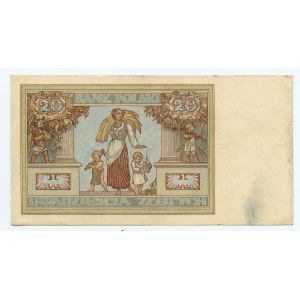20 złotych 1931 - seria DH.