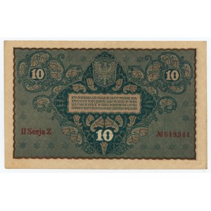 10 marek polskich 1919 - II Serja Z