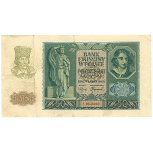 50 złotych 1940 - seria A