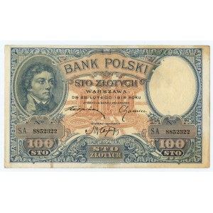 100 złotych 1919 - seria S.A.